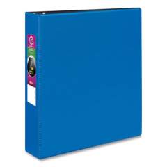 Avery Durable Non-View Binder with DuraHinge and Slant Rings, 3 Rings, 2" Capacity, 11 x 8.5, Blue (27551)