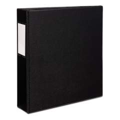 Avery Durable Non-View Binder with DuraHinge and EZD Rings, 3 Rings, 2" Capacity, 11 x 8.5, Black, (8502) (08502)