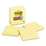 Post-it Notes Super Sticky Canary Yellow Note Pads, 3 x 3, 90-Sheet, 5/Pack (6545SSCY)