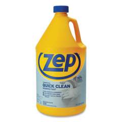 Zep Quick Clean Disinfectant, Fresh, 1 gal Jug, 4/Carton (ZUQCD128)