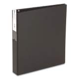 Avery Economy Non-View Binder with Round Rings, 3 Rings, 2" Capacity, 11 x 8.5, Black, (4501) (04501)
