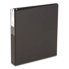 Avery Economy Non-View Binder with Round Rings, 3 Rings, 1.5" Capacity, 11 x 8.5, Black, (4401) (04401)
