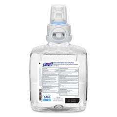 PURELL Green Certified Advanced Refreshing Foam Hand Sanitizer, For CS8, 1,200 mL, Fragrance-Free, 2/Carton (785102CT)