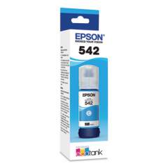 Epson T542220-S (T542) DURABrite EcoFit Ultra High-Capacity Ink, 6,000 Page-Yield, Cyan