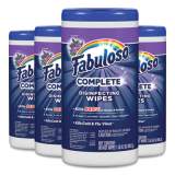 Fabuloso Multi Purpose Wipes, Lavender, 7 x 7, 90/Canister, 4 Canisters/Carton (97301)