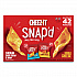 Snap'd Crackers Variety Pack, Cheddar Sour Cream and Onion; Double Cheese, 0.75 oz Bag, 42/Carton (11500)