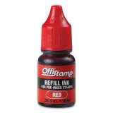 Offistamp REFILL INK FOR PRE-INKED STAMPS, 0.33 OZ, RED (321804)