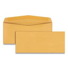 Quality Park Kraft Envelope, #14, Commercial Flap, Gummed Closure, 5 x 11.5, Brown Kraft, 500/Box (11562)