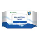 GN1 PERSONAL ETHYL ALCOHOL WIPES, 6 X 8, WHITE, 50/PACK (SA05024PK)