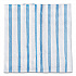 Disposable Microfiber Cleaning Cloths, 12 x 12, White/Blue Stripe, 600/Carton (2134283)