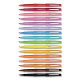 Paper Mate Flair Scented Felt Tip Porous Point Pen, Stick, Medium 0.7 mm, Assorted Ink and Barrel Colors, 16/Pack (2125408)