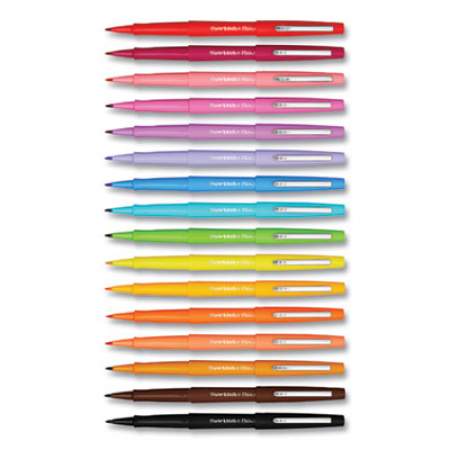 Paper Mate Flair Scented Felt Tip Porous Point Pen, Stick, Medium 0.7 mm, Assorted Ink and Barrel Colors, 16/Pack (2125408)