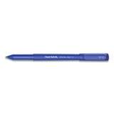 Paper Mate Write Bros. Ballpoint Pen, Stick, Bold 1.2 mm, Blue Ink, Blue Barrel, Dozen (2124513)