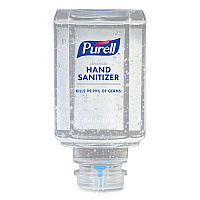 Advanced Hand Sanitizer Gel, Refill for ES Everywhere System, 450 mL Refill, Clean Scent, 6/Carton (445006CT)