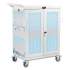 Tripp Lite UV Sterilization and Charging Cart, For 32 Devices, 34.8 x 21.6 x 42.3, White (CSC32ACWHG)