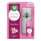 Air Wick Freshmatic Ultra Automatic Pure Starter Kit, 5.94 x 3.31 x 7.63, White, Tropical Flowers (88414KT)