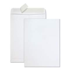 Quality Park Redi-Strip Catalog Envelope, #10 1/2, Cheese Blade Flap, Redi-Strip Closure, 9 x 12, White, 100/Box (44582)
