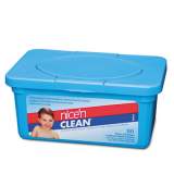 Sani Professional Nice 'n Clean Premium Baby Wipes, Scented, 7 X 8, White, 80/tub, 12 Tubs/carton (M225XT)