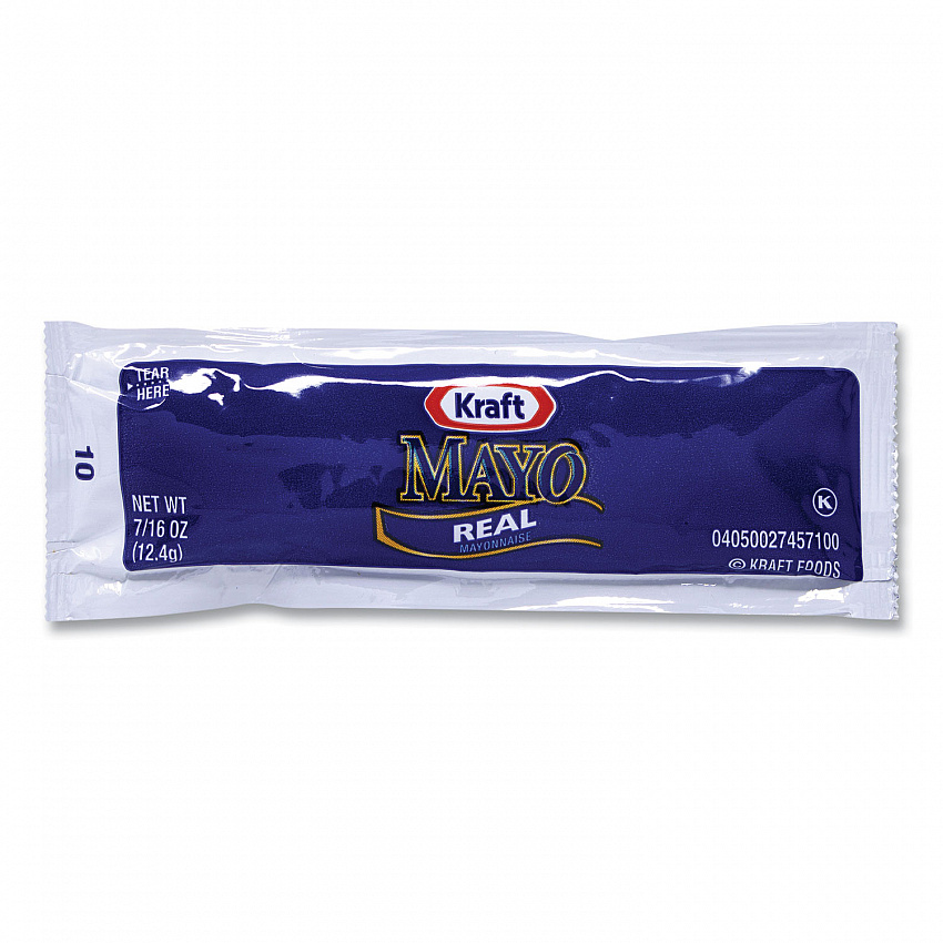 Mayo Real Mayonnaise, 0.44 oz Packet, 200/Box (22001118)