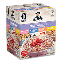 Instant Oatmeal, Assorted Varieties, 1.05 oz Packet, 40/Box (22001144)