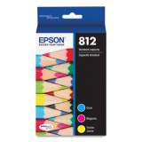 Epson T812520-S (T812) DURABrite Ultra Ink, 300 Page-Yield, Cyan/Magenta/Yellow