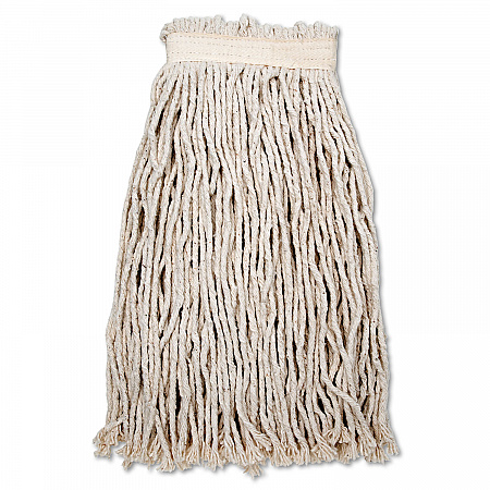 7920001415547, SKILCRAFT, Cut-End Wet Mop Head, 8-Ply, 24 oz, Natural (1415547)