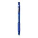 Zebra Z-Grip Ballpoint Pen, Retractable, Medium 0.7 mm, Blue Ink, Blue Tinted Barrel, Dozen (23920)