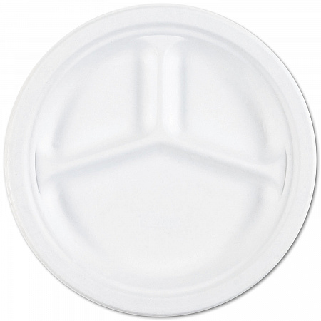 7350012636700, SKILCRAFT Waterproof Paper Plates, 10.25