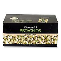 Roasted and Salted Pistachios, 1.5 oz Bag, 24/Pack (22000784)