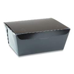 Pactiv Evergreen EarthChoice OneBox Paper Box, 66 oz, 6.5 x 4.5 x 3.25, Black, 160/Carton (NOB03B)