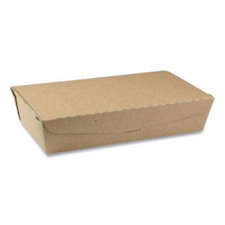 Pactiv Evergreen EarthChoice OneBox Paper Box, 55 oz, 9 x 4.85 x 2, Kraft, 100/Carton (NOB02KEC)