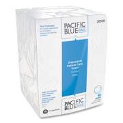 Georgia Pacific Professional Pacific Blue Select Disposable Patient Care Washcloths, 10 x 13, White, 55/Pack, 24 Packs/Carton (29506)