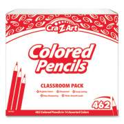 Cra-Z-Art Colored Pencils, 14 Assorted Lead/Barrel Colors, 462/Set (740021)