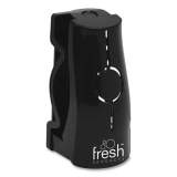 Fresh Products Eco Air Dispenser Cabinet, 2.6 x 2.75 x 5.5, Black (EACABBLK)