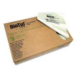 Heritage Biotuf Compostable Can Liners, 30 to 33 gal, 0.9 mil, 33" x 39", Light Green, 25/Roll, 8 Rolls/Carton (Y6639TER01)