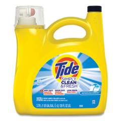 Tide Simply Clean and Fresh Laundry Detergent, Refreshing Breeze, 138 oz Bottle (1910472)