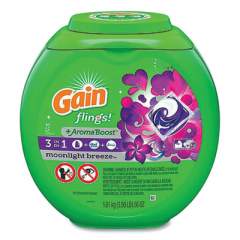 Gain Flings Detergent Pods, Moonlight Breeze, 72/Pack (1911374)