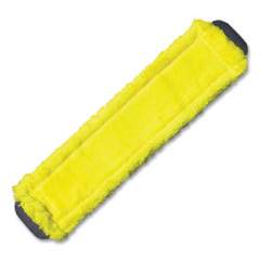 Unger SmartColor MicroMop 15.0, Microfiber, Heavy-Duty, 16 x 5, Yellow, 5/Pack (1759839)