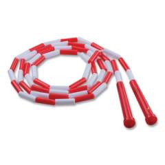 Champion Sports Segmented Plastic Jump Rope, 7 ft, Red/White (PR7)