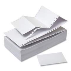 Universal Continuous-Feed Index Cards, Unruled, 3 x 5, White, 4,000/Carton (63135)