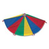 Champion Sports Nylon Multicolor Parachute, 12 ft dia, 12 Handles (NP12)