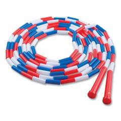 Champion Sports Segmented Plastic Jump Rope, 16 ft, Red/Blue/White (PR16)