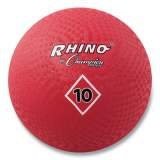 Champion Sports Playground Ball, 10" Diameter, Red (PG10)