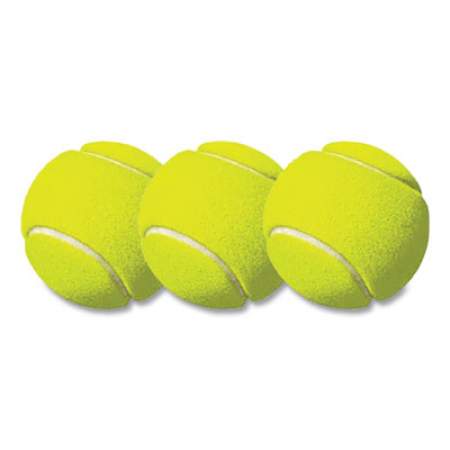 Champion Sports Tennis Balls, 2.5" Diameter, Yellow, 3/Pack (TB3)
