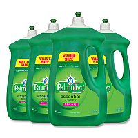 Dish Soap Liquid, Original Scent, Green, 90 oz Bottle, 4/Carton (46157)