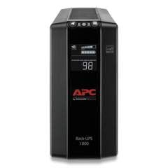 APC Back-UPS PRO BX1000M Compact Tower Battery Backup System, 8 Outlets, 1000VA, 1103 J (24414117)