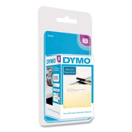 DYMO LabelWriter Return Address Labels, 0.75" x 2", White, 400 Labels/Roll (30578)