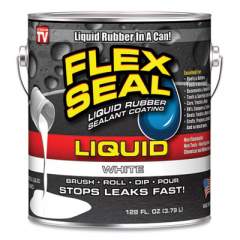 Flex Seal Liquid Rubber, 128 oz Can, White (24420586)