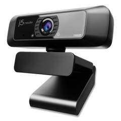 j5create JVCU100 HD Webcam, 1920 pixels x 1080 pixels, 2 Mpixels, Black (24450699)