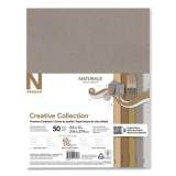 Neenah Paper Creative Collection Premium Cardstock, 65 lb, 8.5 x 11, Assorted Naturals, 50/Pack (2625074)